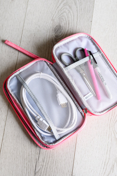 Technically Everything Tech Case in Pink - Ruby Rebellion