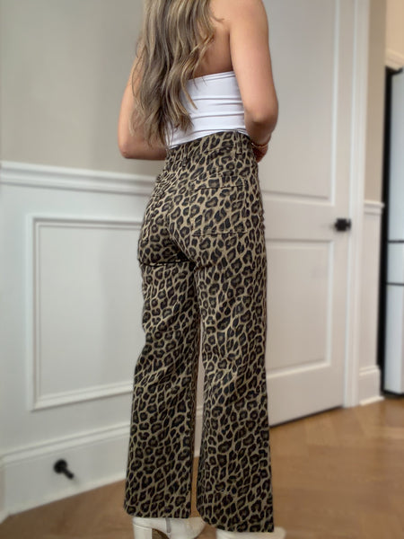 Raven Wide Leg Denim Pants