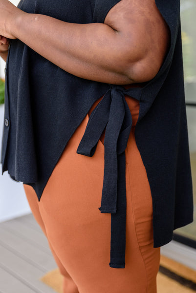 The Finale Top in Black