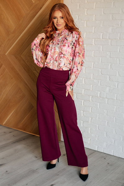 Understandably So Floral Blouse - Ruby Rebellion