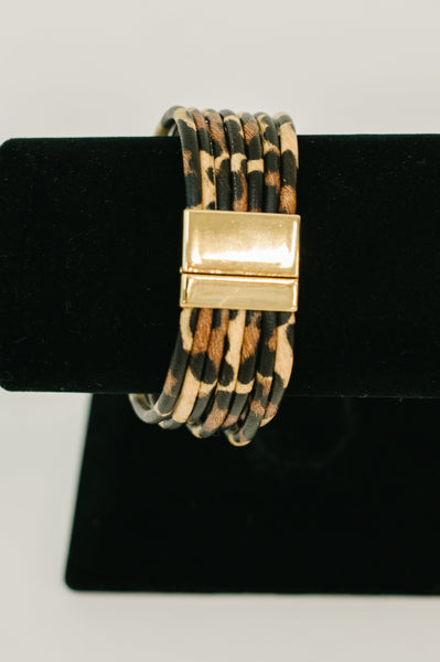 Untamed Edge Chunky Multilayered Bracelet