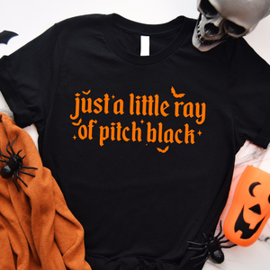 Ray Of Pitch Black Graphic Tee