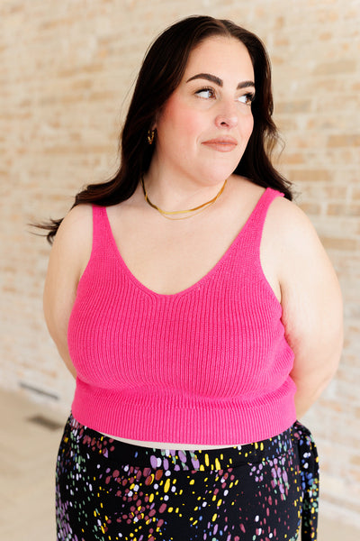 Works For Me Sweater Knit Tank - Ruby Rebellion