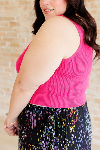 Works For Me Sweater Knit Tank - Ruby Rebellion