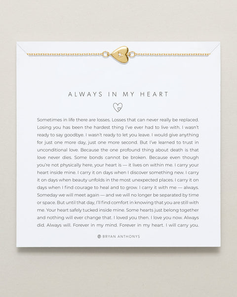 Always In My Heart Icon Bracelet