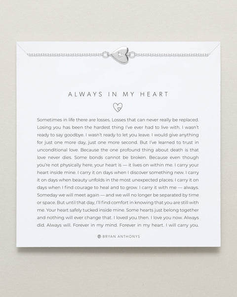 Always In My Heart Icon Bracelet