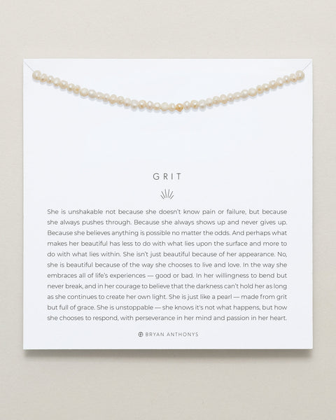 Grit Seed Pearl Bracelet