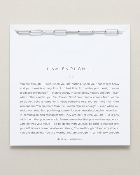 I Am Enough Bracelet
