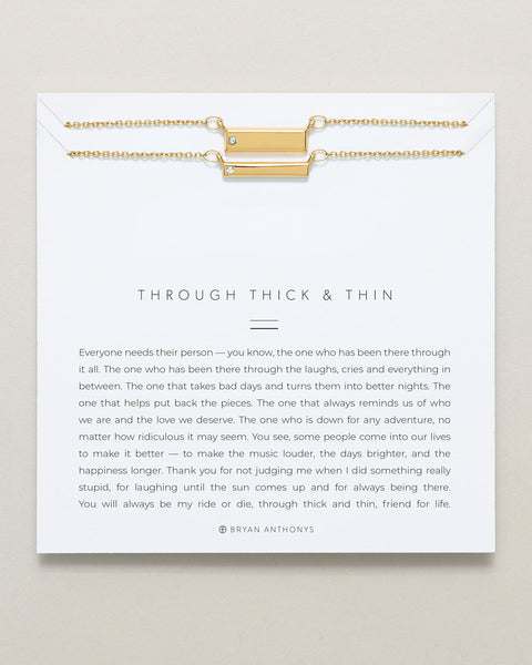Through Thick & Thin Bracelet Set