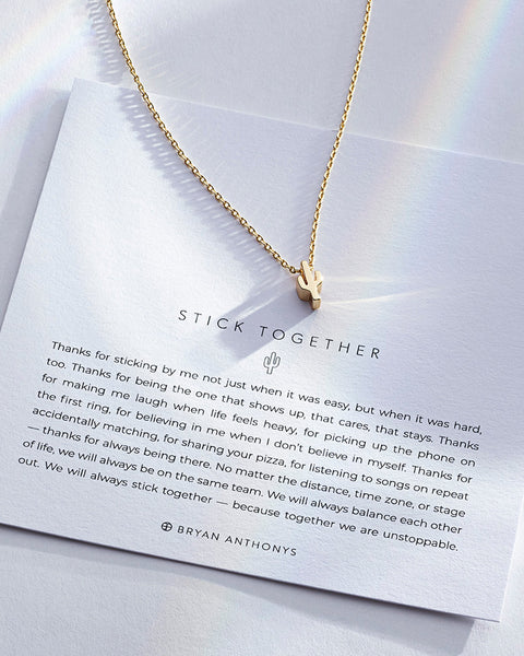 Stick Together Icon Necklace