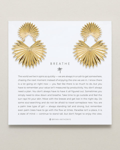 Breathe Statement Earrings
