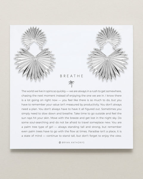 Breathe Statement Earrings