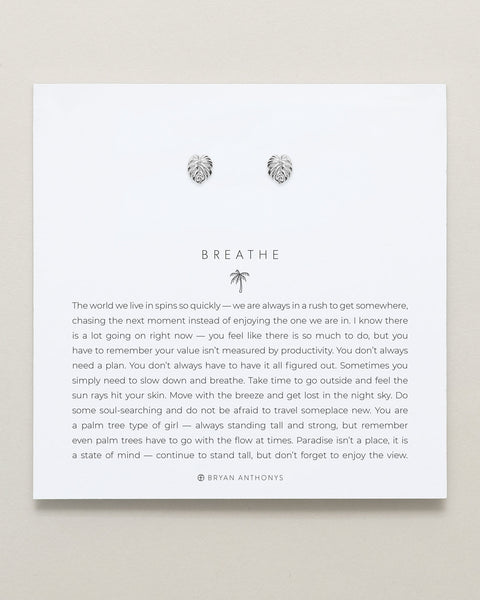 Breathe Stud Earrings