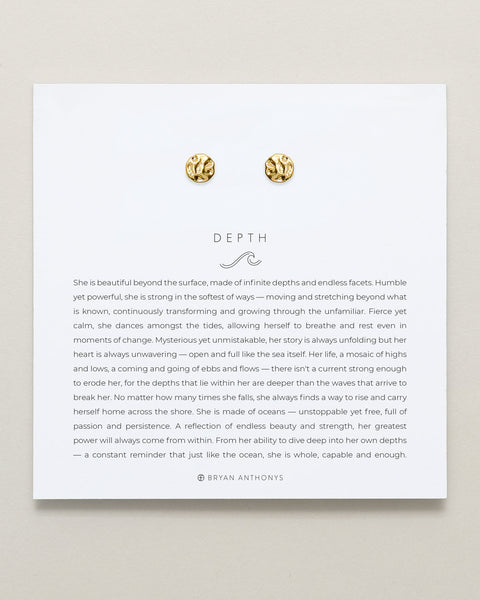 Depth Stud Earrings