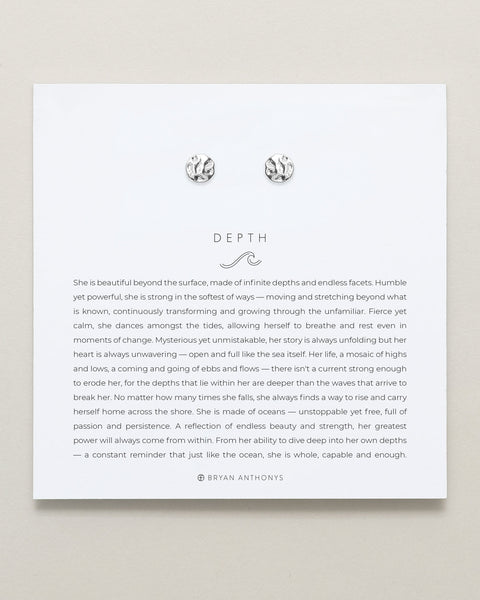 Depth Stud Earrings