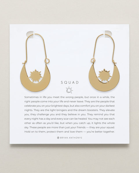 Squad Hoop Earrings