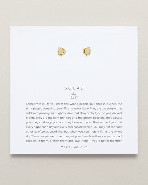 Squad Icon Stud Earrings