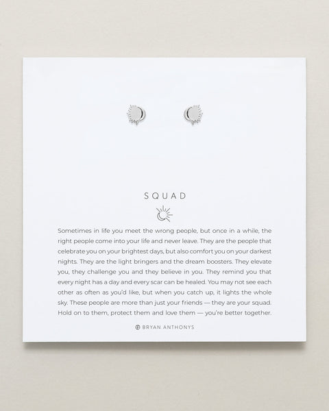 Squad Icon Stud Earrings