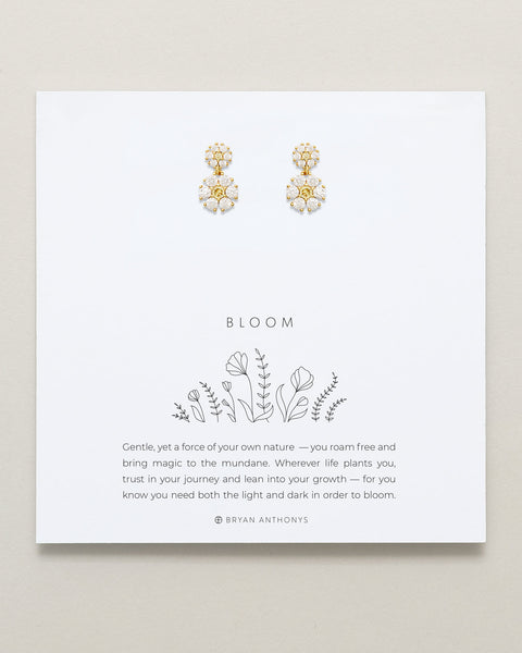Bloom Drop Earrings