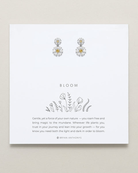 Bloom Drop Earrings