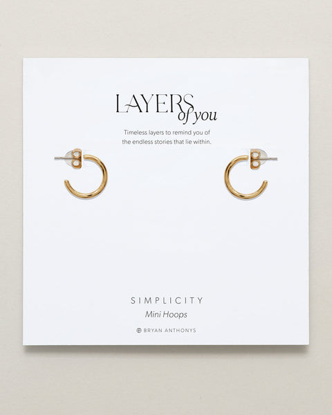 Simplicity Mini Hoop Earrings