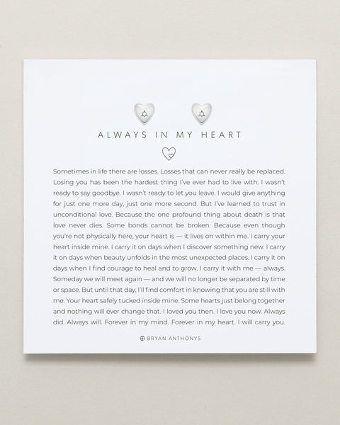 Always In My Heart Icon Stud Earrings