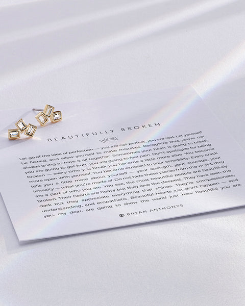 Beautifully Broken Stud Earrings
