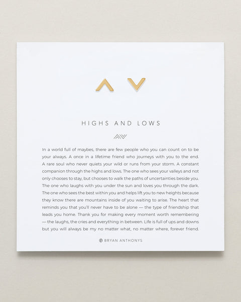 Highs & Lows Bundle: Necklace + Earring Set