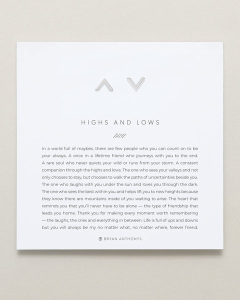Highs & Lows Stud Earrings