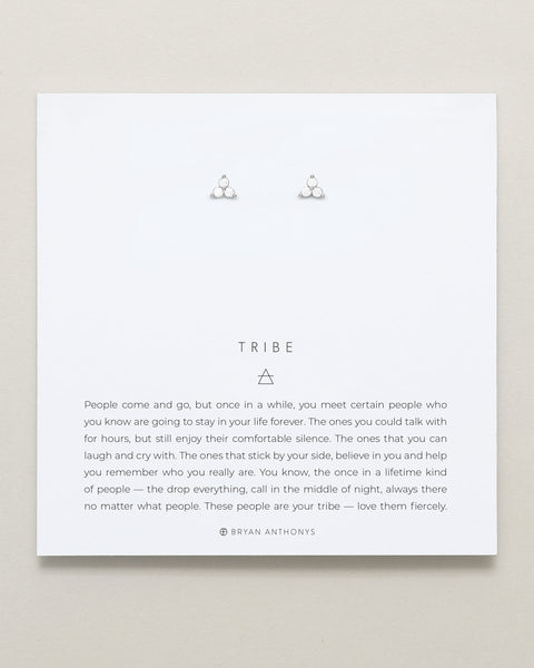 Tribe Dainty Friendship Stud Earrings