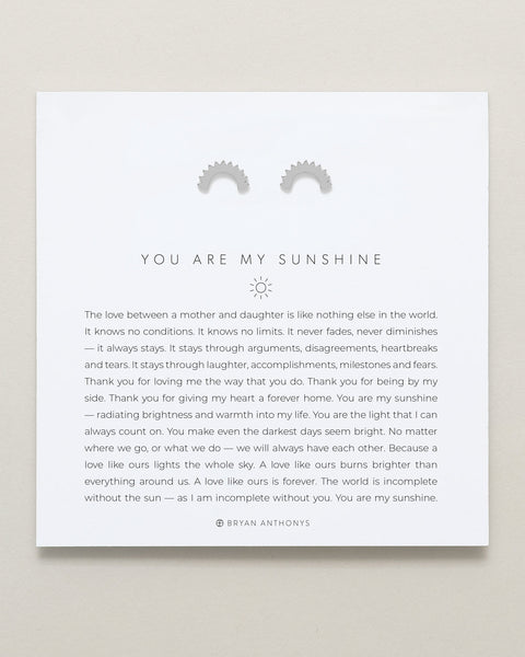 You Are My Sunshine Earrings