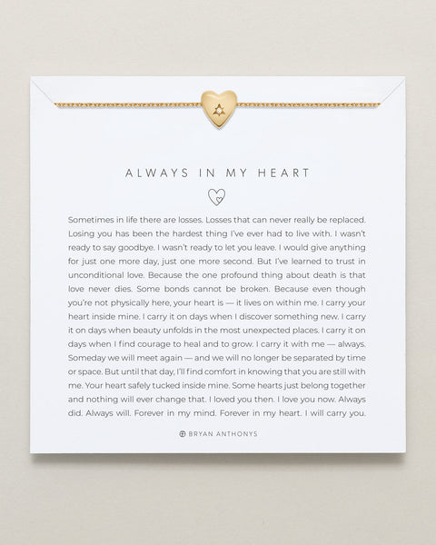 Always In My Heart Icon Necklace
