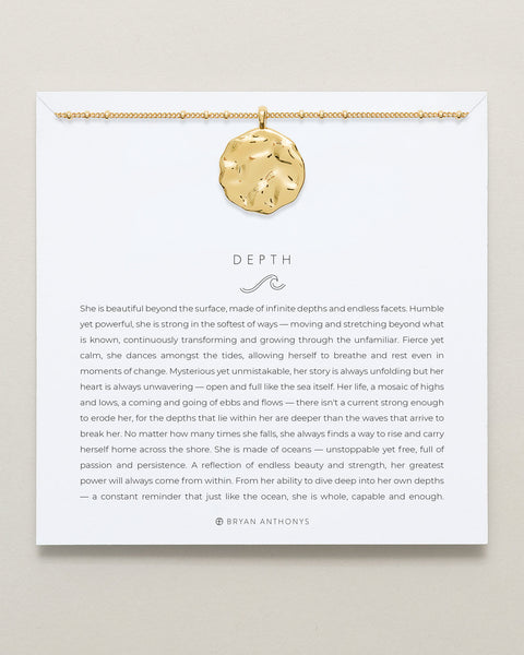 Depth Pendant Necklace