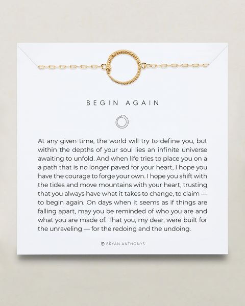 Begin Again Icon Necklace