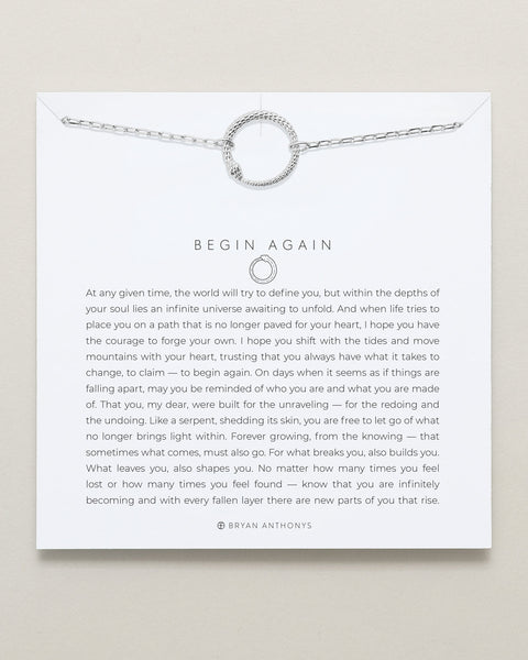 Begin Again Icon Necklace