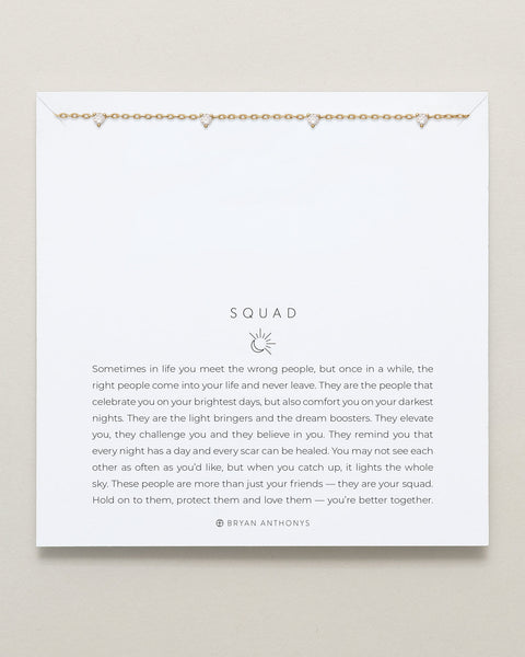 Squad Crystal Necklace