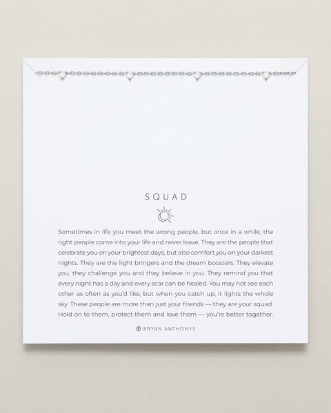 Squad Crystal Necklace