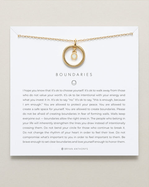 Boundaries Necklace