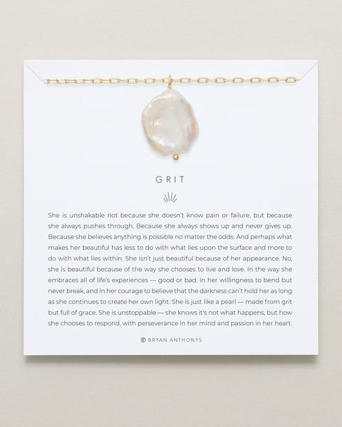 Grit Pendant Necklace