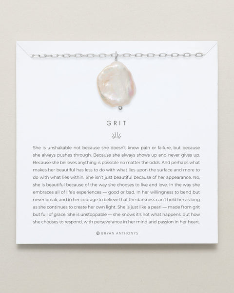 Grit Pendant Necklace