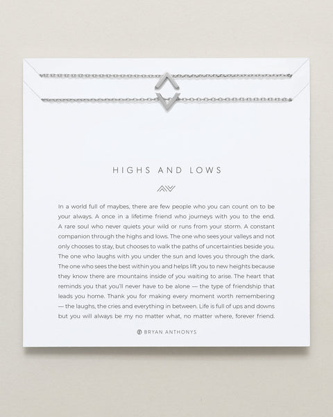 Highs & Lows Necklace Set