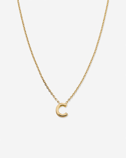 Just For You Initial Necklace — C