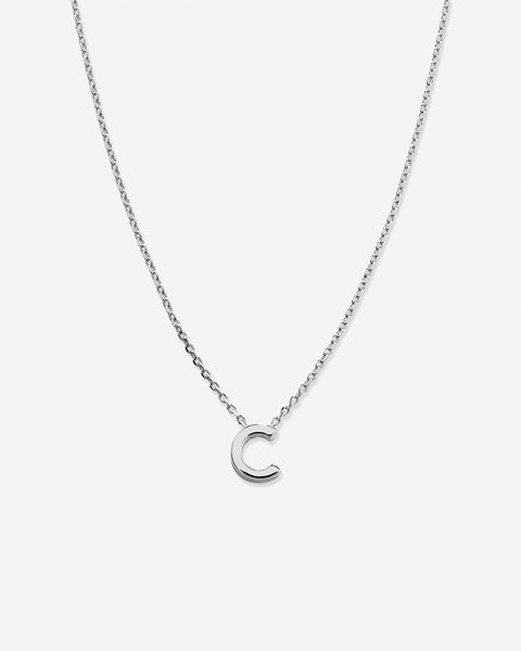 Just For You Initial Necklace — C