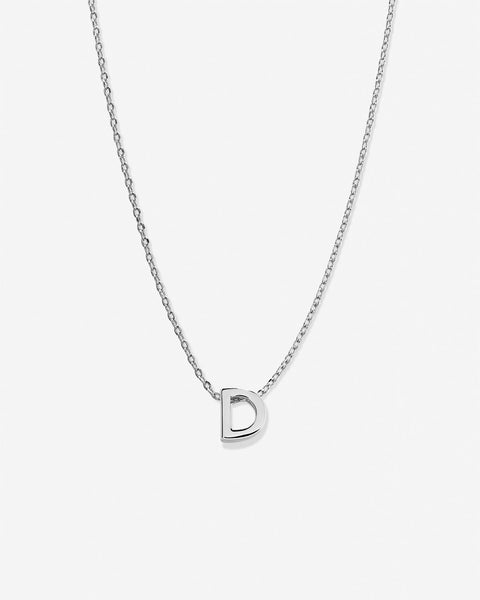 Just For You Initial Necklace — D