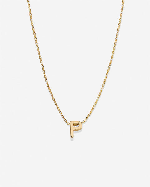 Just For You Initial Necklace — P