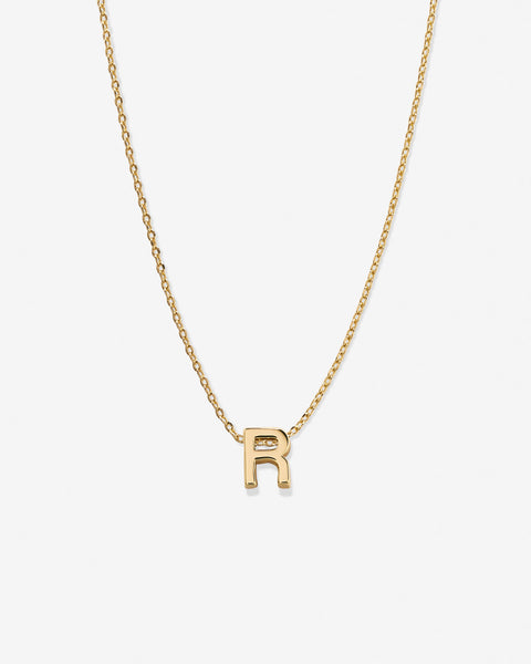 Just For You Initial Necklace — R
