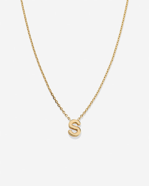 Just For You Initial Necklace — S