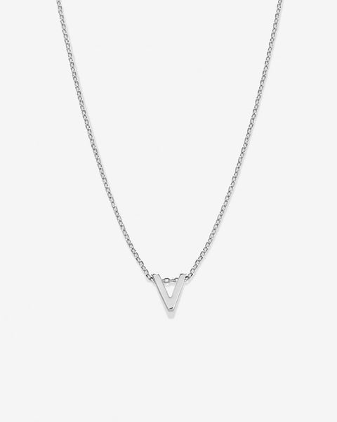 Just For You Initial Necklace — V