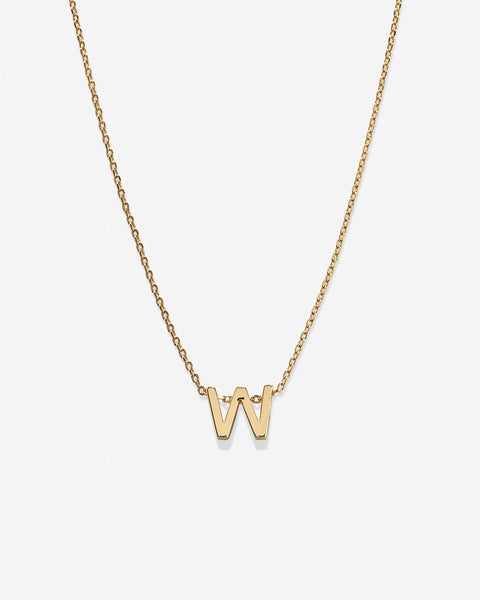 Just For You Initial Necklace — W