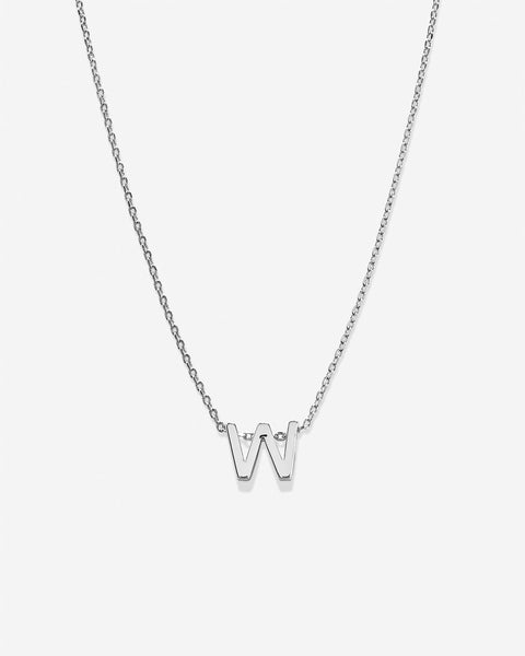 Just For You Initial Necklace — W